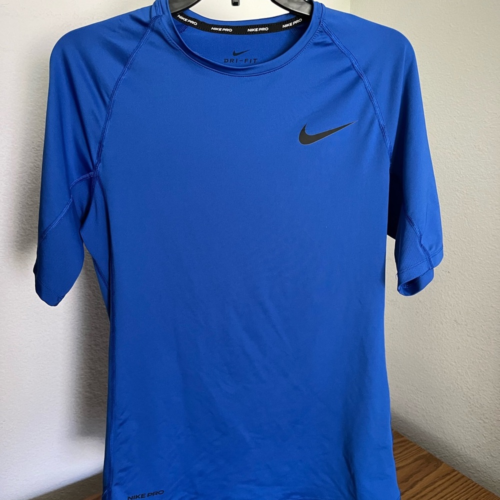 Nike Pro Royal Blue Dri-FIT Tee